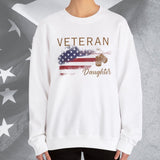 American Veteran Daughter Crew Neck Sweatshirt