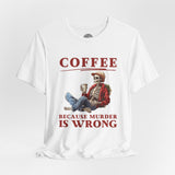 Funny Coffee Crew Neck TShirt