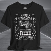 Real Grandpas Ride Spyders Customized Crew Neck TShirt