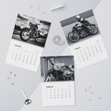 2026 Vintage Motorcycle Wall Calendar