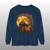 Sleepy Hallow Can-Am Spyder Ghoul Halloween Long Sleeve Crew Neck TShirt