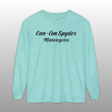 Can-Am Spyder Script Text Long Sleeve TShirt