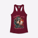 Daytona Bike Week 2026 Women's Day of the Dead Racerback Tank Top