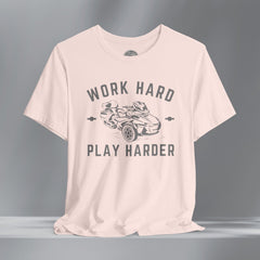 Can-Am SpyderRTL Work Hard Play Harder Crew Neck TShirt