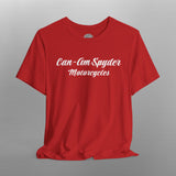 Can-Am Spyder Script Text TShirt