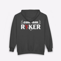 Can-Am Ryker Winged Logo Zip-Up Biker Hoodie