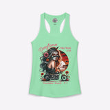 Daytona Bike Week 2026 Women's Day of the Dead Racerback Tank Top