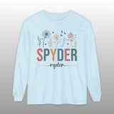 Can-Am Spyder Ryder Boho Floral Long Sleeve TShirt