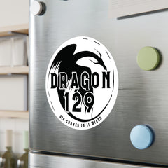 Tail of the Dragon Round Motorcycle Decal