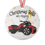Can-Am Spyder F3 Aluminum Christmas Ornament