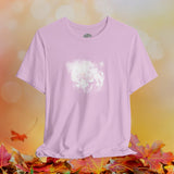 Halloween Skull and Moon Crew Neck TShirt