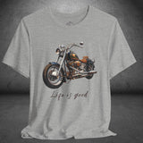 Vintage Harley Motorcycle Culture Crew Neck TShirt
