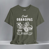 Cool Grandpas Ride Spyders Crew Neck TShirt
