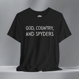 God, Country, & Spyder Crew Neck TShirt