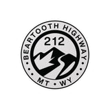 Beartooth Pass RT-212 Motorcycle Decal