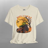 Spooky Skeleton Can-Am Spyder Halloween Crew Neck TShirt