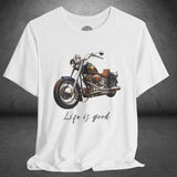 Vintage Harley Motorcycle Culture Crew Neck TShirt