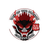 Tail of the Dragon Motorcycle Decal
