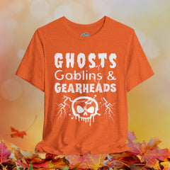 Halloween Gearhead Crew Neck TShirt