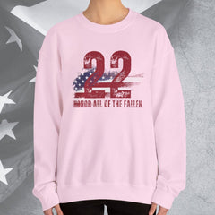 22 a Day American Veteran Crew Neck Sweatshirt