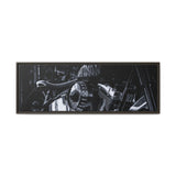 Harley Motorcycle Framed Canvas Art