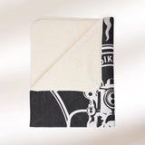 Bikers Do It Better Motorcycle Sherpa Fleece Blanket