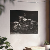 Royal Enfield Motorcycle Poster Print