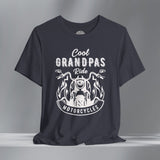 Cool Grandpas Ride Motorcycles Crew Neck TShirt
