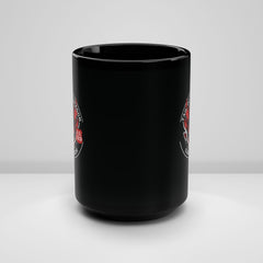 Tail of the Dragon Black Coffee Mug, 15oz