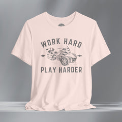 Can-Am Spyder F3L Work Hard Play Harder Crew Neck TShirt