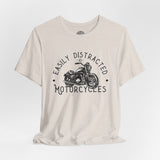 Funny Motorcycle Crew Neck TShirt