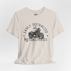 Funny Motorcycle Crew Neck TShirt