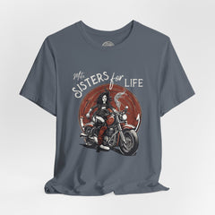 Ladies Biker Culture Crew Neck TShirt