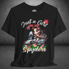 Woman's Can-Am Spyder Crew Neck TShirt