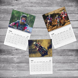 Motocross Wall Calendar - 2025