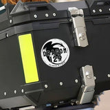 Tail of the Dragon Round Motorcycle Decal