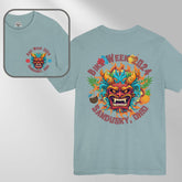 Ohio Bike Rally 2024 Tiki Demon Crew Neck TShirt