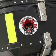 Tail of the Dragon Motorcycle Decal