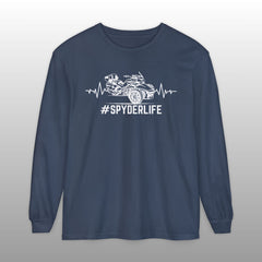 Can-Am Spyder F3 #SPYDERLIFE Long Sleeve Graphic TShirt