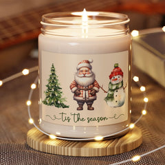 Santa Claus Christmas Themed Scented Soy Candle