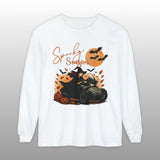 Spooky Season Can-Am Spyder Witch Halloween Long Sleeve Crew Neck TShirt
