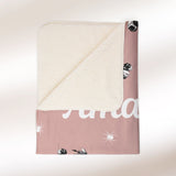 Can-Am Spyder Customized Sherpa Fleece Blanket