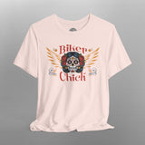 Biker Chick Day of the Dead TShirt