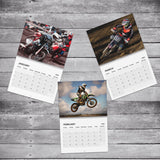 Motocross Wall Calendar - 2025
