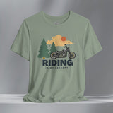 Miles are my Mediation Motorcycle Crew Neck TShirt