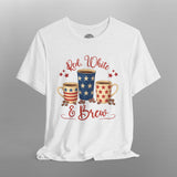 Patriotic Red White and Brew American TShirt
