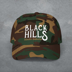 Black Hills South Dakota Embroidered Classic Dad Cap