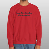 Can-Am Spyder Motorcycle Embroidered Crew Neck Sweatshirt