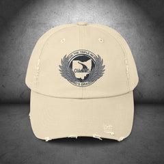 OH-555 Triple Nickel Printed Distressed Dad Cap