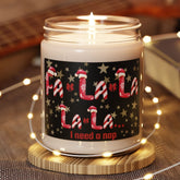Funny Christmas Holiday Themed Scented Soy Candle
